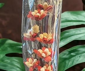 BOUQUET ORANGE / MARRON 